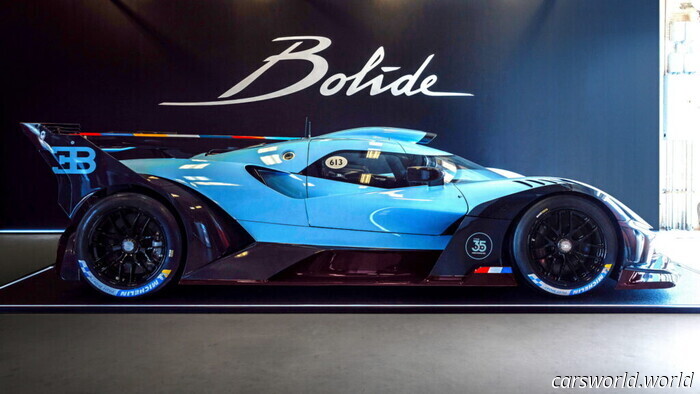 The Bugatti Bolide was initially not intended to be street legal. That is, until now. | Carscoops